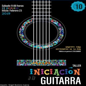 Iniciación a la guitarra @ Facultad de Contaduría y Administración | Coyoacán | Ciudad de México | México