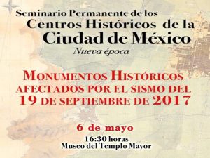 Monumentos históricos afectados por el sismo del 19 de septiembre de 2017 @ Programa Universitario de Estudios sobre la Ciudad | Ciudad de México | Ciudad de México | México