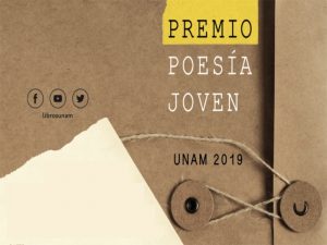 Premio Poesía Joven 2019 @ Coordinación de Difusión Cultural | Ciudad de México | Ciudad de México | México