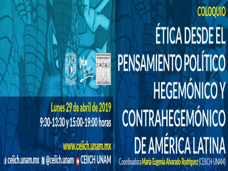 Ética desde el pensamiento político hegemónico y contrahegemónico de América Latina