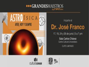 Entre estrellas, galaxias y hoyos negros @ Sala Carlos Chávez del Centro Cultural Universitario | Ciudad de México | Ciudad de México | México