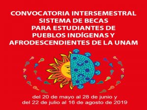 Convocatoria Intersemestral para el Sistema de Becas para Estudiantes de Pueblos Indígenas y Afrodescendientes de la UNAM 2019 @ PUIC UNAM | Ciudad de México | Ciudad de México | México