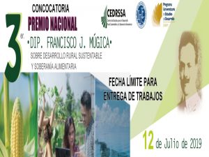 3er. Premio nacional “Dip. Francisco J. Múgica” @ Cámara de Diputados | Ciudad de México | Ciudad de México | México