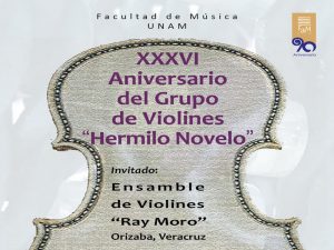 XXXVI Aniversario del Grupo de Violines "Hermilo Novelo" @ Sala Xolchipilli | Ciudad de México | Ciudad de México | México