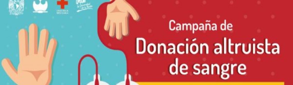 Campaña de Donación Altruista de Sangre 2019