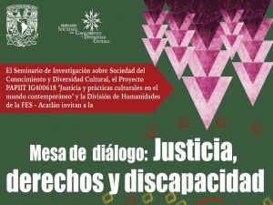 Justicia, derechos y discapacidad @ Auditorio Posgrado | Naucalpan de Juárez | Estado de México | México