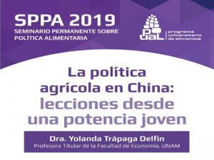 La política agrícola en China: lecciones desde una potencia joven @ Auditorio José Luis Sánchez Bribiesca | Ciudad de México | Ciudad de México | México
